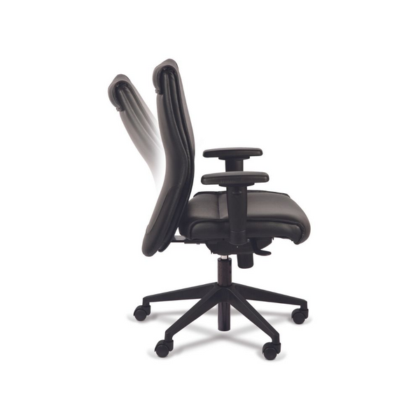 Scaun ergonomic rotativ din piele sau stofa ✔ model THINK